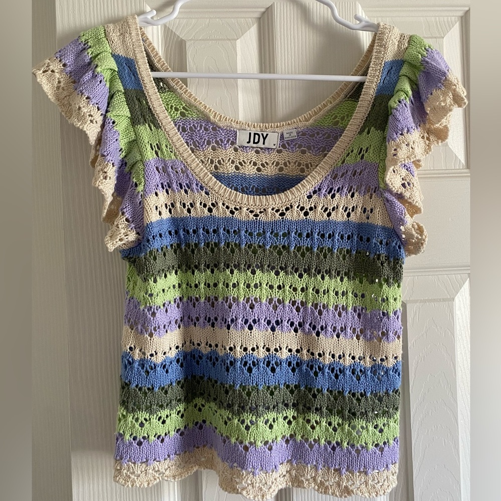 JDY Crocheted Top